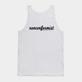 Nonconformist - Black Type Tank Top